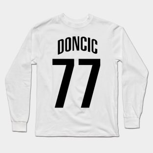 Dallas Doncic 77 Long Sleeve T-Shirt